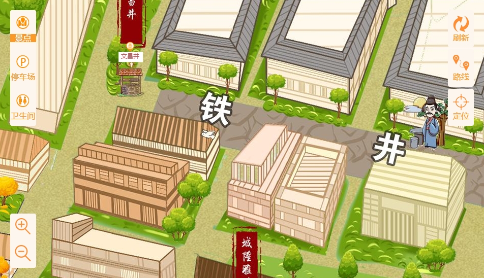 广阳智慧景区：手绘地图与语音导览的完美融合